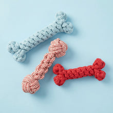 Load image into Gallery viewer, Small Bone Dog Rope Toy