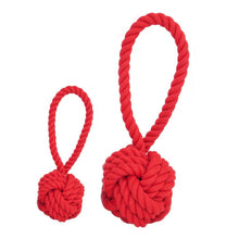 Load image into Gallery viewer, Tug and Toss Dog Rope Toy